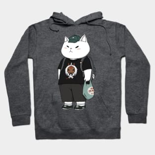 Shiro Neko 2 Hoodie